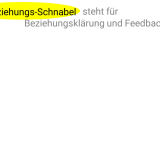 Kq Schnäbel Beziehung b